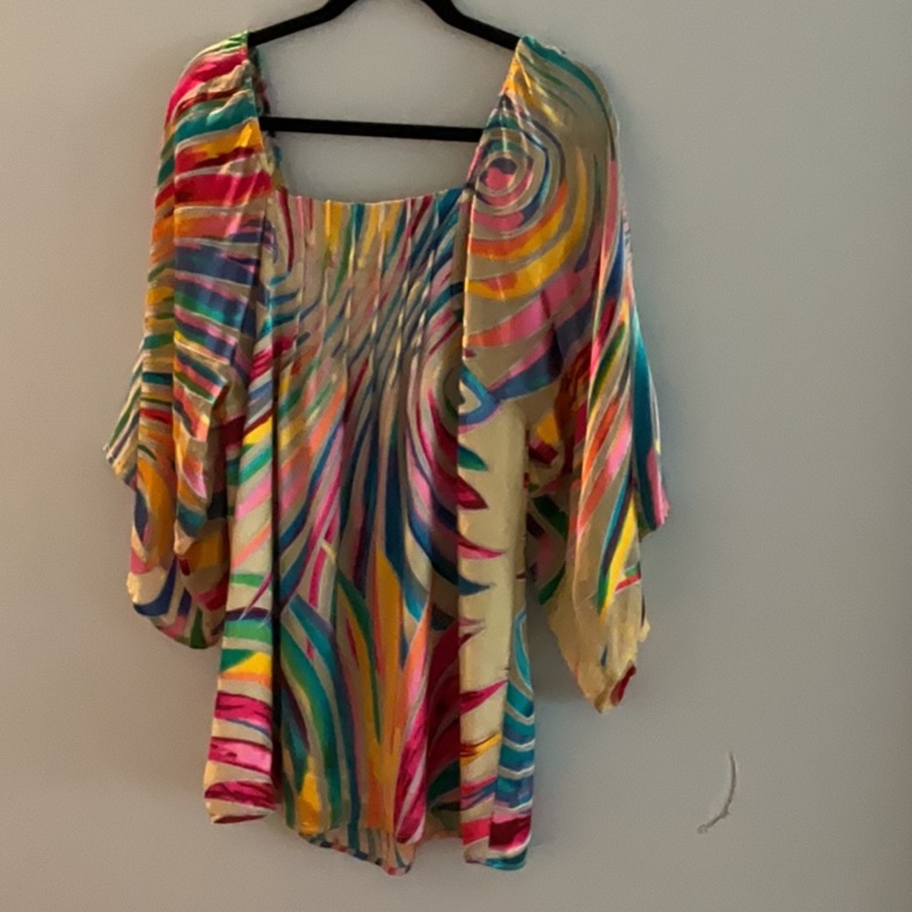 Colorful Abstract Women's Top